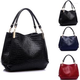 Shoulder Bags Brand Women Leather Handbags 2024 Luxury Ladies Hand Purse Fashion Bolsa Sac Crocodile