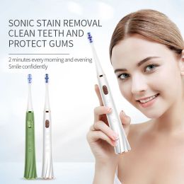 toothbrush KINGDOM KD300 Sonic Electric Toothbrush for Children Adults 4 Modes Interdental Brush Teeth Whitening with 3Pcs Toothbrush Head