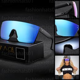 Occhiali da sole di lusso stilista maschile occhiali da sole per donne ad onda di calore ottari da sole alpinisti da uomo con scatola
