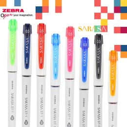 Pens ZEBRA SARASA Colour Gel Pen JJZ58 3pcs Candy Colour Pen Clip Large Capacity Pen Student Notes 0.5/0.38 ST1