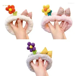Hair Clips Flower Bowknot Hairbands Spa Makeup Head Wraps Headband For Women Girl Clothing Party Supply Birthday Gifts