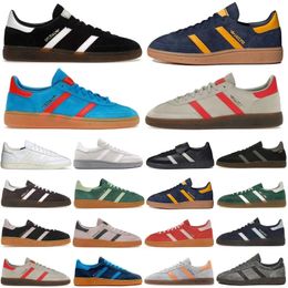 new sneakers designer Handball Spezial shoes Navy Gum Bright Red Aluminium Core Black Clear Pink Arctic Night Collegiate Green Semi Spark Light size 35-46