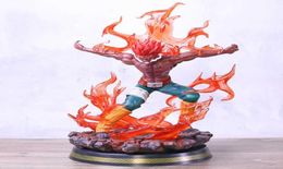 Might Guy Eight Gates Form Vol2 Statue PVC Figure Model Toy with LED Light Q07226635741