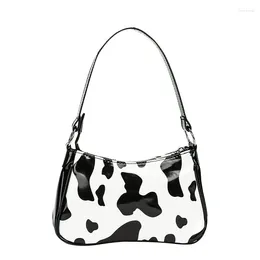 Bag Cow Print Baguette 2024 Fashion Small Leather Shoulder For Women Handbag Cute Unique Womens Bags Bolso Mujer Sac Femme