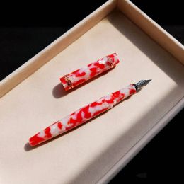 Pens Cute Japanese Cat Claw Fountain Pen Healing Jewellery Creative Cat Claw Fountain Pen Signature Pen Student Holiday Gift Resin Pen