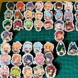Sell Low Price 56PcsSet 23cm Anime Genshin Impact Acrylic Brooch Pin Cosplay Badge Accessories For Clothes Backpack Gifts 240412