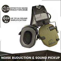 Accessories electronic hearing protection shooting Earmuffs Ear Protection Hunting protective Antinoise headphone