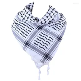 Scarves Outdoor Scarf Shawl For Men Women Houndstooth Head Unisex Shemagh Drop