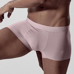 Underpants 2024 ADANNU Brand Mens Underwear Boxers Modal For Men Classical Cuecas Boxer Shorts 6 Colors AD308