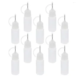 Storage Bottles Bottled Glue With Fine Tip Needle Squeeze For Paint Applicator Dispenser Precision