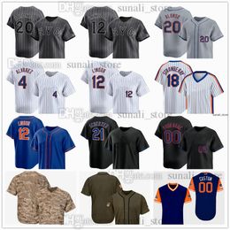 2024 City Connect Baseball Jerseys 18 Darryl Strawberry 41 Tom Seaver 17 Keith Hernandez 30 Michael Conforto 5 David Wright 31 Mike Piazza 72 Alex Ramirez 29 DJ Stewart