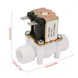 Storage Bags Dc12V N/C Normally Closed Water Solenoid Valve G1/2-Inch Plastic Electrical For Dispenser