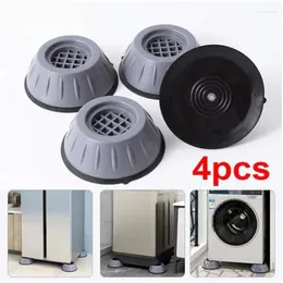 Pillow 1/2/4Pcs Anti Vibration Feet Pads Rubber Mat Slipstop Silent Universal Washing Machine Refrigerator Support Dampers Stand