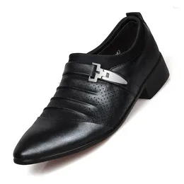 Casual Shoes Designer Men Dress Shadow Patent Leather Luxury Fashion Groom Wedding Italian Style Oxford