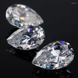 Loose Diamonds High Grade Moissanite Diamond Excellent Drop Cut Pear 2.5 4mm Great Fire Stone For Jewellery Making 10pcs A Lot