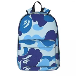 Backpack Camouflage Casual Children School Bag Laptop Rucksack Travel Large Capacity Bookbag