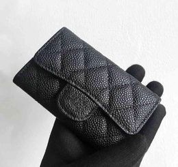 Luxury Classical Women Bag Brand Fashion Sheepskin Leather Business Card Holder Genuine Credit4537562