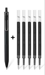 Pens Uni Mitsubishi Press Gel Pen Refill uniball one New Black Technology umns Antifatigue Candycolored Pen Set 0.38/0.5mm