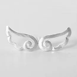 Stud Earrings Simple Hollow Lovely Wing Earring Fashion Charm Lady Angel Elegant Girl Birthday Party Jewellery Gift