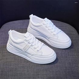 Casual Shoes Number 40 Synthetic Leather Women's Sneakers Autumn Vulcanize Summer Girl Fashion Ladies Sports Est Real