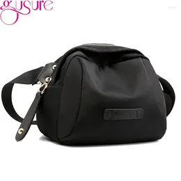 Shoulder Bags Gusure Retro Waterproof Bag For Women High Quality Nylon Crossbody Ladies Fashion Shell Designer Handbags Purse