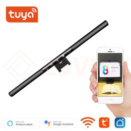 Control Tuya Smart WiFi Screen Light Bar Computer Display Hanging Light For Game RGB Dimmable Smart Home Screen Led Lamp For Work Study