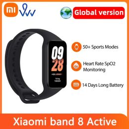 Wristbands Global Version Xiaomi Mi Band 8 Active Smart Bracelet 1.47" TFT Display 50+ Sport Modes Heart Rate SpO2 Monitoring Smartband