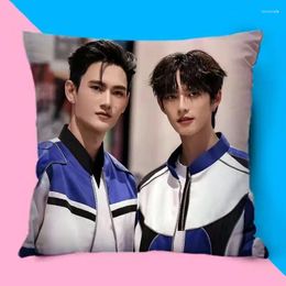 Pillow Poohpavel Double-sided Printed Pillowcase Thai TV Pit Babe The Series Bable Charlie Drama Stills Home Car Decor Cover