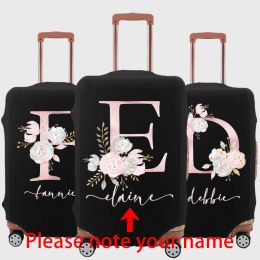 Accessories Personalised Luggage Cover Suitcase Cover Thick Elastic Travel Luggage Protective Case for 18 32 Baggage Travel Accessories