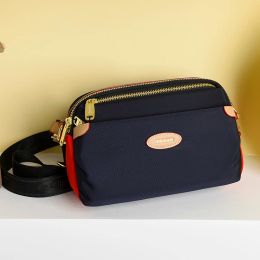 Wallets 2022 Summer New Oxford Cloth Messenger Bag Women's Simple Mobile Wallet Waterproof Soft Cloth Shoulder Bag