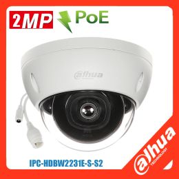 Lens mutil language Dahua VANDALPROOF dome IR IP camera IPCHDBW2231ESS2 2MP POE IR Mini Dome Network Camera