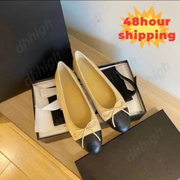 Ballet Flats Dress shoe designer heels sandals ladies Shoes chunky party wedding pumps Ballet Flats womens shoes designer sandals size 35-42 48hour-shipping