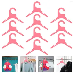 Dog Apparel 10 Pcs Clothes Drying Rack Puppy Plastic Hanger Coat Pet Garment Small Hangers For Baby Skirt