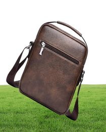 Waist Bags Kangaroo Luxury Brand Men039s Shoulder Bag Vintage Messenger Bag Leather Men Handbag Split Leather Crossbody Bags Fo2190886