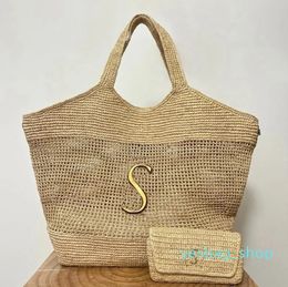 Borsa di design ICARE Raffia