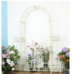 Party Decoration American Country Retro Door Iron Arch Garden Courtyard Terrace Climbing Pergola Wedding