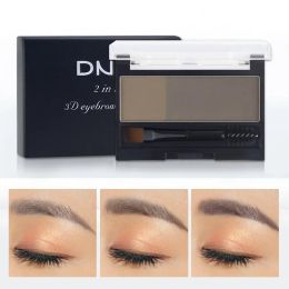 Enhancers Double Colour Eyebrow Powder Professional Makeup Palette Eyebrow Stamp Eye Brow Enhancers Eye Brows Shadow Make Up Brow Powder