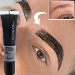 Enhancers 4 Colours Peel Off Eyebrow Makeup Permanent Eye Brow Tattoo Tint Longlasting Waterproof Dye Eyebrow Gel Cream Make Up Cosmetics