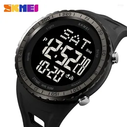 Wristwatches SKMEI 2192 Multifunction Watches Alarm Clock Chrono 5Bar Waterproof Digital Watch Reloj Hombre Outdoor Sport Men Male