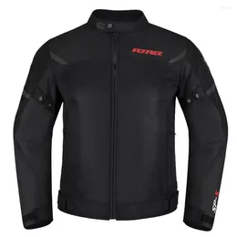 Motorcycle Apparel Breathable Jacket Outdoor Cycling Windproof Clothing Summer Mesh Reflective Motocross Protective Equipment