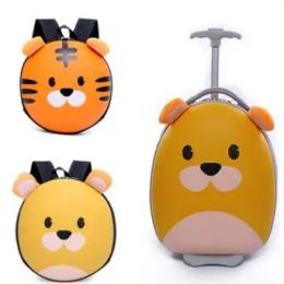 Carry-Ons Kids Travel Suitcase Cartoon Suitcase for boys wheeled suitcase for girls Children Trolley Bags for kid Rolling luggage suitcase