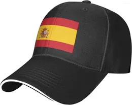 Ball Caps Spain (Spanish) Flag Snapback Cap Funny Casquette Adjustable Baseballcaps Men Sports