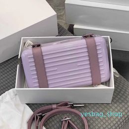 Luxury designer bag women crossbody bag mini box trunk casual clutch handbag fashion suitcase handbag shoulder