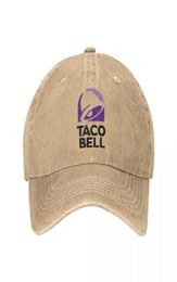 Taco Bell 2 Men039s Womans Retro Washed Cowboy Hat Baseball Cap Q080551445356542537
