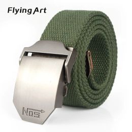 Belts Hot Male Tactical Belt Top Quality 4 Mm Thick 3.8 Cm Wide Canvas Belt for Men No5 Automatic Man Extended 160 Cm Belts