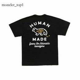 Men's Top HUMAN MADE Brand Designer POCKET Summer Limited T-shirt Men Women High Quality Duck Print T Shirt Top Tees 1061