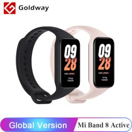 Wristbands New Xiaomi Mi Band 8 Active Global Version 1.47" Smartband 50+ Fitness Modes Heart Rate SpO2 Monitoring Smart band