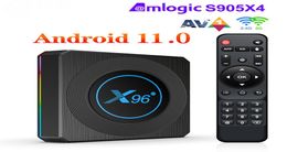 X96 X4 Amlogic S905X4 RGB Light TV Box Android 11 4G 32GB Support AV1 8K video Dual Wifi BT41 Media Player6055672