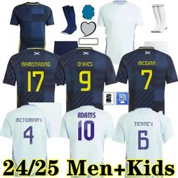 24 25 Scotland 150th Anniversary Football kit Special Edition Tierney Dykes Adams 2024 football kit Christy McGregor McMckenna Men's Kit t shirt