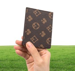 Mini Classical Wallet Credit ID Card Holder Purse Driver Licence Card Set Women Man Brand Designer Bag Unisex Leather Money Case W6118684